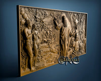 Adam and Eve, 3D STL Model 4716