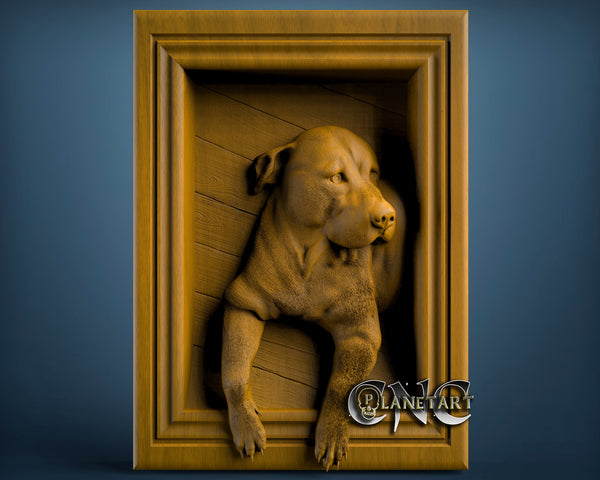 Rottweiler, 3D STL Model 6512