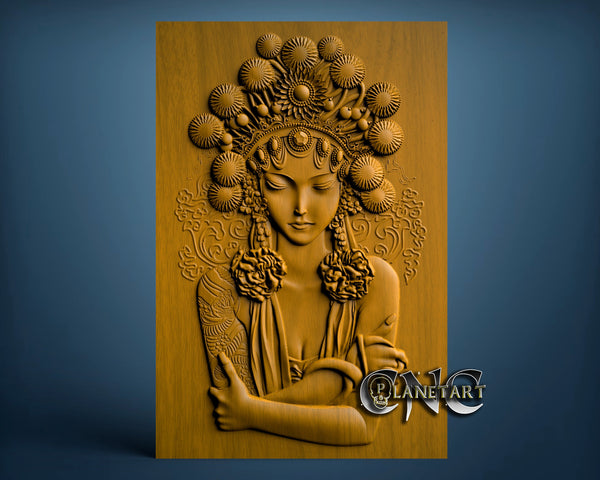 Opera Character, 3D STL Model 6534