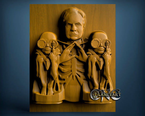 Hr Giger, 3D STL Model 6268