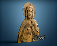 Jesus, 3D STL Model 11100