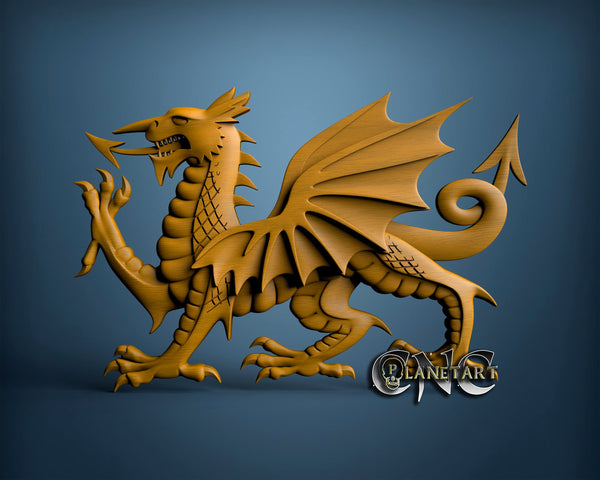 Drago, 3D STL Model 1039