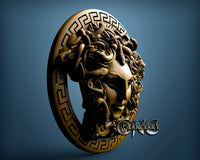 Medusa, 3D STL Model 1543