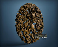 Dragons, 3D STL Model 1021