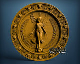 Angel, 3D STL Model 1544