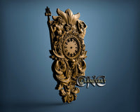 Clock, 3D STL Model 1296