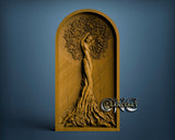 Tree Woman Spirit, 3D STL Model 10218