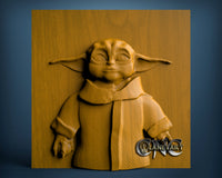 Yoda -Star Wars, 3D STL Model 6557