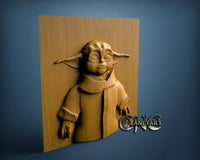 Yoda -Star Wars, 3D STL Model 6557