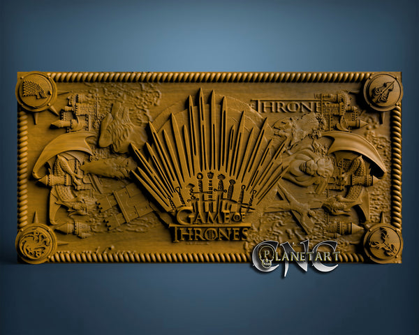 Game of Thrones, 3D STL Model 6007