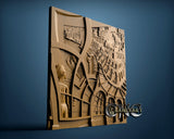 Town, 3D STL Model 2630