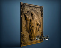 Jesus, 3D STL Model 4690