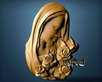 Madonna, 3D STL Model 11120