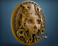 Skull, 3D STL Model 11204