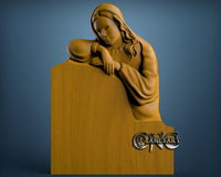 Grave stone, 3D STL Model 11132