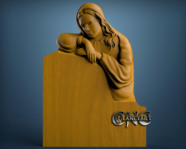 Grave stone, 3D STL Model 11132