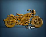 Biker, 3D STL Model 6664