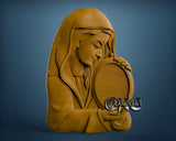 Madonna, 3D STL Model 11121