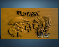 Wild West, 3D STL Model 2080