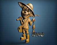 Fisherman, 3D STL Model 6739