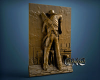 Cowboys, 3D STL Model 10194