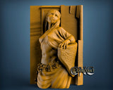 The Veiled Women, 3D STL Model 10204