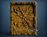 Deers, 3D STL Model 0697