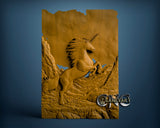 Unicorn, 3D STL Model 0955