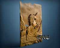 Unicorn, 3D STL Model 0955