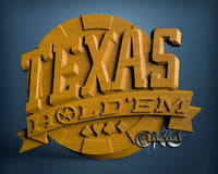 Texas, 3D STL Model 6766