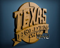 Texas, 3D STL Model 6766