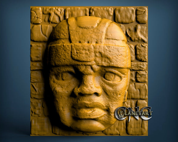 The Olmec, 3D STL Model 6765