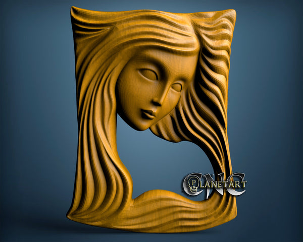 Girl, 3D STL Model 2130