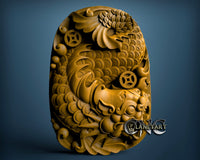 Dragon Fish, 3D STL Model 1061