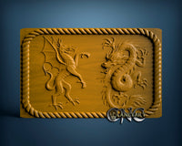 Dragons, 3D STL Model 1027