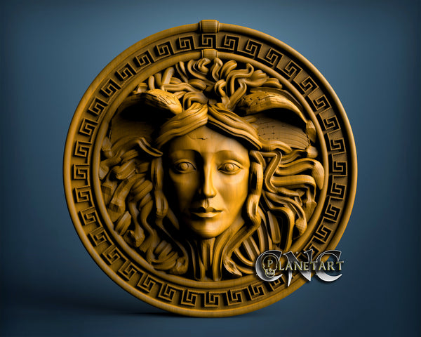 Medusa, 3D STL Model 1539