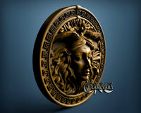 Medusa, 3D STL Model 1539