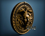 Medusa, 3D STL Model 1539