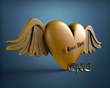 Love, 3D STL Model 6322