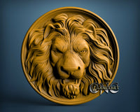 Lion, 3D STL Model 0601
