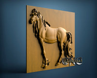 Horse, 3D STL Model 0774