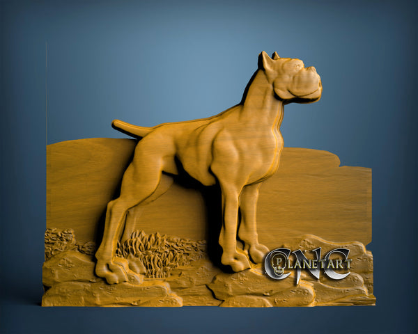 Dog, 3D STL Model 0797