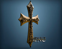 Celtic Cross, 3D STL Model 4724