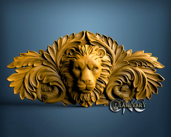 Lion, 3D STL Model 0616