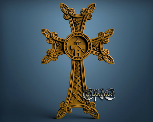 Cross, 3D STL Model 4667