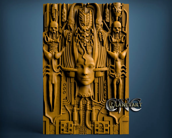 Hr Giger, 3D STL Model 6265