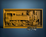 Train, 3D STL Model 6352