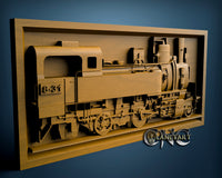 Train, 3D STL Model 6352