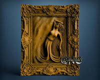 Mermaid, 3D STL Model 6309