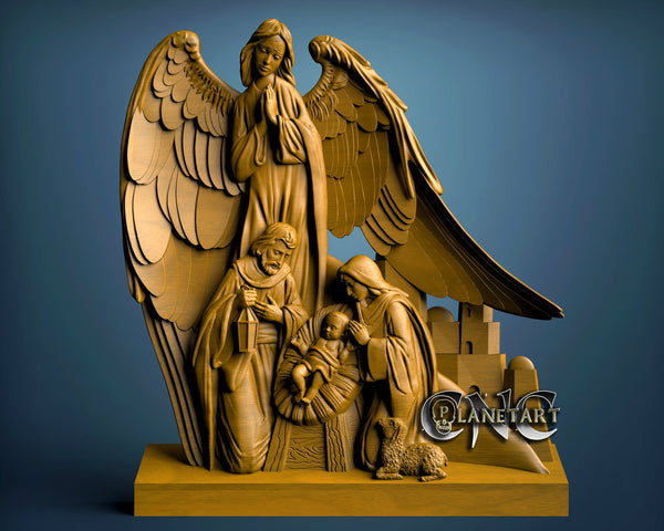 Birth of Christ, 3D STL Model 10120